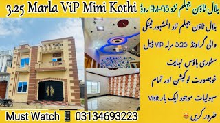 325 Marla Double Story House For Sale In Bilal Town Jhelum  Brand New Beautiful House For Sale [upl. by Reidar]