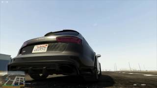 GTA 5 Audi RS6 Sound mod [upl. by Kirshbaum208]