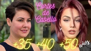 Cortes de Cabello 2023 MODERNOS para MUJERES de 35 40 50 años que son Tendencia Cortes de Pelo [upl. by Accber]