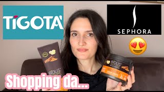 Haul di shopping da Tigotà e Sephora Novità beauty hair care e body care [upl. by Airalav]