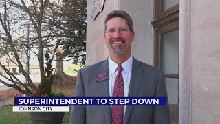 Johnson City Schools superintendent to step down in 2025 [upl. by Einama]