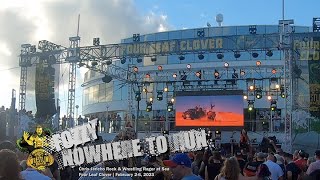 Jericho Cruise 2023 Fozzy  Nowhere to Run [upl. by Aneehta]