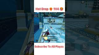 Hot Drop 1v4 🥵bgmi shorts ytshorts shortsvideo pubg pubgmobile viral trending shortsfeed [upl. by Isahella83]