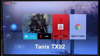 Tanix TX92 Android TV Box Unboxing amp Setup [upl. by Nosahc674]