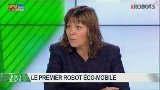 Le gyropode Ninebot Elite premier véhicule écomobile Green Business  BFM TV [upl. by Akinirt434]