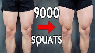 300 Squats EVERYDAY For 30 Days Challenge  30 Days Transformation [upl. by Eluj63]