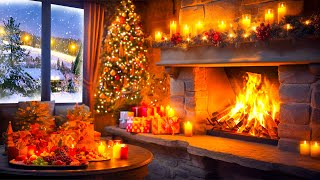 247 Traditional Christmas Music Instrumentals 🎄 Cozy Fireplace Christmas Music 🔥 Christmas Ambience [upl. by Chere]