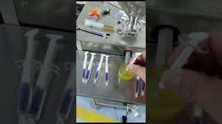 Manual syringe filling machine [upl. by Oiuqise]