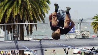 Top Slacklining Tricks from Red Bull Baylines [upl. by Akimrehs]