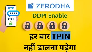 Zerodha TPIN Issue  TPIN CDSL  tpin authorisation zerodha  Avoid TPIN  DDPI Zerodha  TPIN Kite [upl. by Atinor]