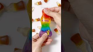 하리보 말랑이 만들기🌈HARIBO Rainbow Gummy Squishy DIY with Nano Tape 실리콘 테이프 [upl. by Zoa]