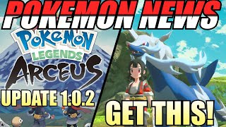 Get SHINY ALPHA Starters in Pokemon Legends Arceus amp UPDATE 102 [upl. by Abraham]