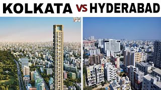 KOLKATA vs HYDERABAD Full View Comparison 2018 Plenty Facts Kolkata City vs Hyderabad city 2018 [upl. by Asilav389]