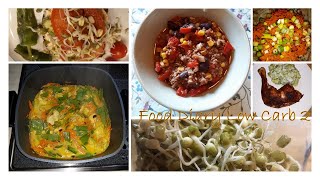 Low Carb FOOD DIARY 2  Was ich in einer Woche Diät esse Low Carb Rezepte [upl. by Mcmath892]