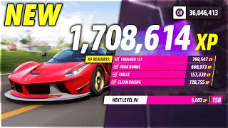 Forza Horizon 5  NEW AFK UNLIMITED MONEYXP RACE   50 LAP RESULTS [upl. by Busch]