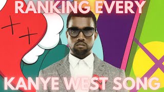 Ranking Every Kanye West Song [upl. by Trueman]