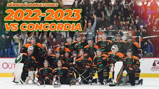 HOCKEY  20222023 Séries Éliminatoires Patriotes vs Concordia [upl. by Janenna245]