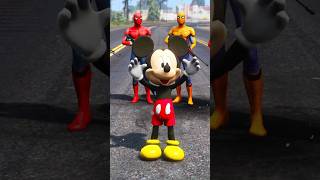 GTA 5 BLUE LITTLE SHINGUM SAVE MICKEY MOUSE shorts shorts youtubeshorts shortsfeed ytshots [upl. by Sokin705]