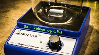 magnetic stirrer test review and demonstration INTLLAB 3000 rpm MS500 [upl. by Mayman173]