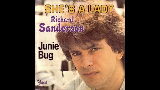 shes a lady Richard Sanderson official video [upl. by Wasserman995]