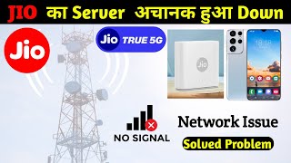 Jio Network Issue  Jio Server Down In Mumbai  Jio Network Problem [upl. by Acinyt]