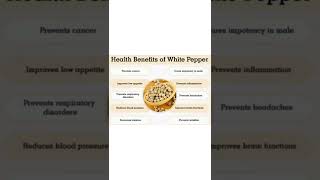 benefit of white pepperdakhni mirch k faedeshorts benefits [upl. by Harriman]