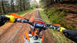 Best Enduro Ride Of The Year Goon Riding Wide Open Trails amp Deep Mud [upl. by Llireva]