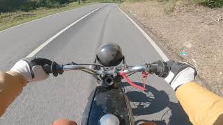 MOTOVLOG DE ZUNDAPP 50cc JÁ FAZ LUME [upl. by Koralle]