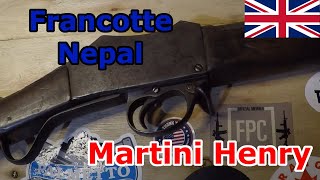 Martini Henry From Nepal  Francotte Pattern [upl. by Nocaj]