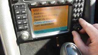 02 Mercedes CLK 55 AMG W208 Part Out  Navigation Stereo Radio Comand 20 Demo [upl. by Helbonia]