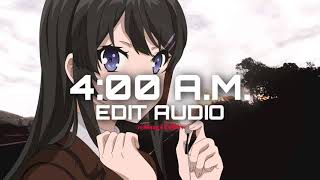 400 am lord give me one more chance  taeko ohnuki edit audio [upl. by Aiekram]