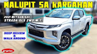 Pick up Truck 2021 Mitsubishi Strada Gls 4x2 MT  Deep Review amp Walk Around [upl. by Innavoj]