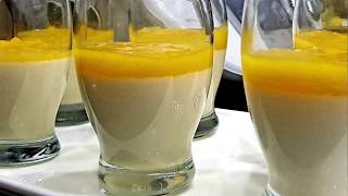 recette Panna cotta à lagar agar au thermomix TM5 [upl. by Dorrie]