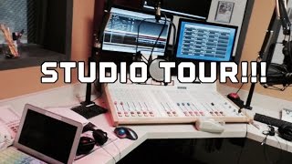 Radio Station studio tour [upl. by Eylsel352]