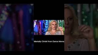 dancemoms aldcedit realitytvshow mentally Christie from dance moms [upl. by Aanas]