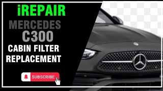 2018 Mercedes GLC300 Cabin filters replacement [upl. by Anisor]