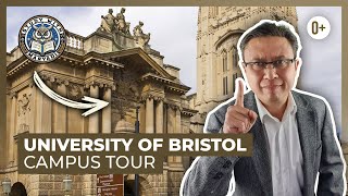 Campus Tour of the University in England  University of Bristol [upl. by Wickham308]