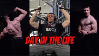 DAY IN THE LIFE 17 year old on a bulk 4200 calories [upl. by Catha]