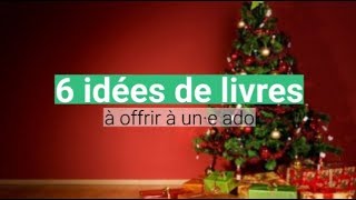 6 idées de livres à offrir à un·e ado [upl. by Enitselec]