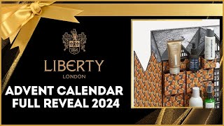 LIBERTY LONDON MENS ADVENT CALENDAR REVEAL 2024 [upl. by Ttreve377]