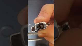 Disassembly amp Reassembly of a Zippo Butane Torch Insert  Hidden Screw [upl. by Nedia]