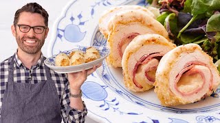 Easy Chicken Cordon Bleu Recipe [upl. by Alyda68]