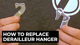 How to replace a derailleur hanger [upl. by Ahsinrad]