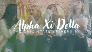 ALPHA XI DELTA SORORITY RECRUITMENT VIDEO Ohio State University Chapter [upl. by Oicram]