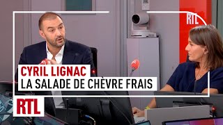 Cyril Lignac  sa recette de la salade de chèvre frais [upl. by Asilehs]