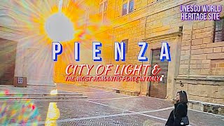 PIENZA TUSCANY  MOST ROMANTICCITY IN ITALY  UNESCO WORLD HERITAGE SITE  WINTER IN ITALY [upl. by Takken]