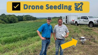 Drone Cover Crop Seeding with Rantizo [upl. by Cathleen483]