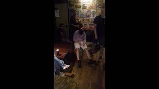 Paralytic drunk in Instant amp Fogas Ruin Bar  Budapest shorts [upl. by Oiril44]