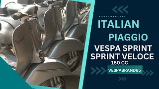 Vespa Sprint  Vespa Sprint Veloce  Vespa 150cc [upl. by Alexis]