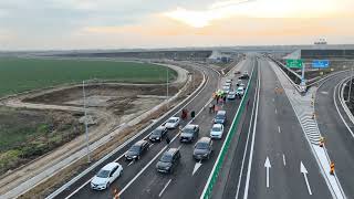 LIVE Autostrada A7 Deschidere circulatie BZFocsani lot 2 BuzauRamnicu Sarat [upl. by Evol]